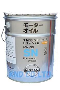 Amazon | 日産純正 エンジンオイル ストロングセーブX E